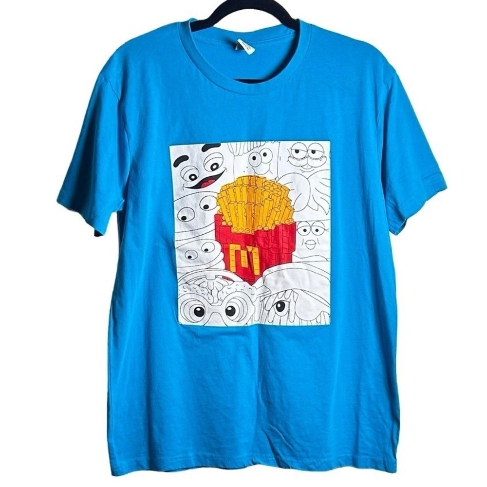 McDonald's 2024 Collector's Cup Edition Employee Tee Size Large French Fries